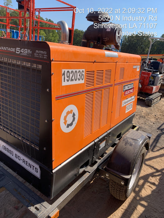 2021 LINCOLN ELECTRIC Vantage 549X