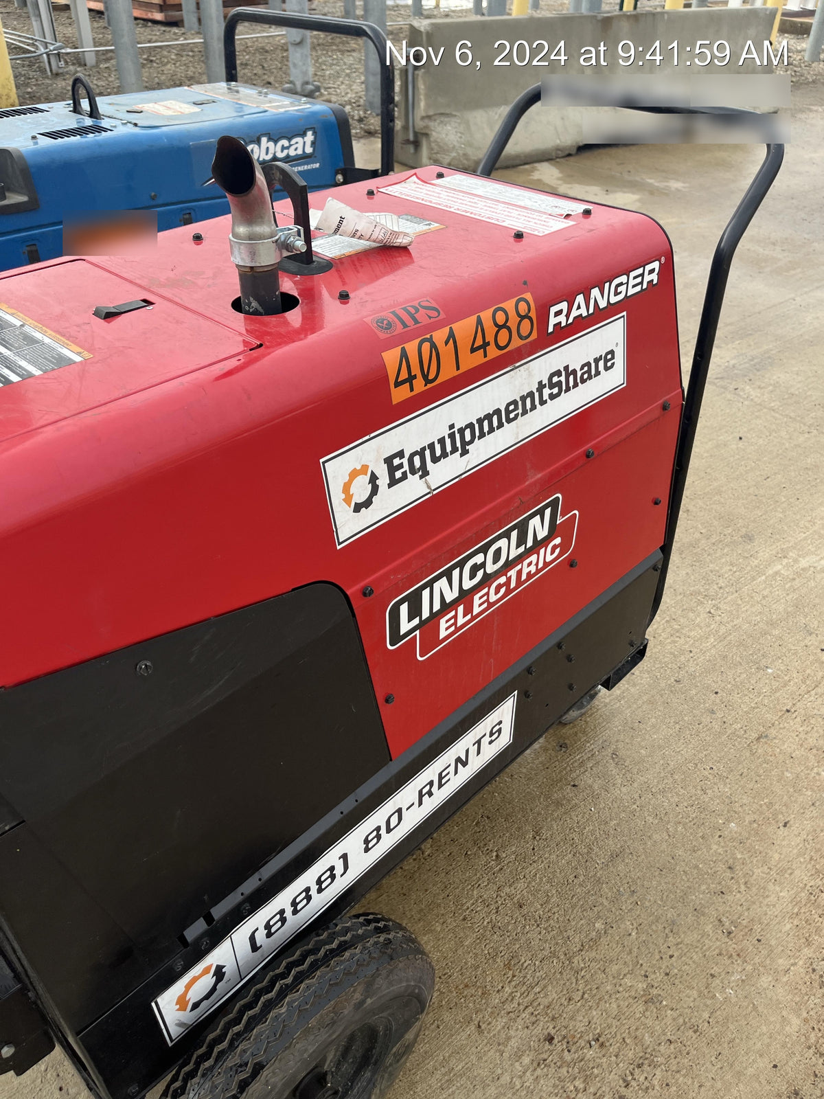 2024 Lincoln Electric Ranger 305 LPG Ranger 305 LPG, Undercarriage, Tank Holder & Strap, 10kw AC Gen, 25hp Kohler LPG Eng