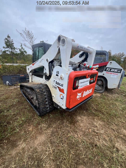 2020 Bobcat T740 74Hp T4, Cab/Heat/Air, Selectable Joystick Controls, Aux Hydraulics, Backup Alarm, P29 Performance Package, Rubber Tracks, Auto Ride Control, Reversing Fan, 7-Pin Attachment Control Kit