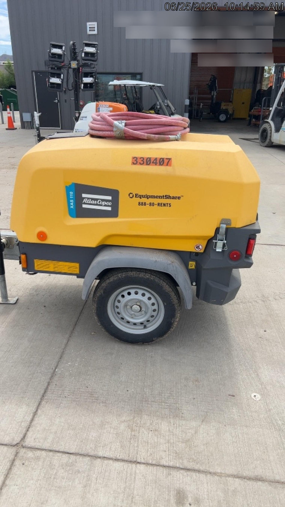 2023 ATLAS COPCO XAS 110