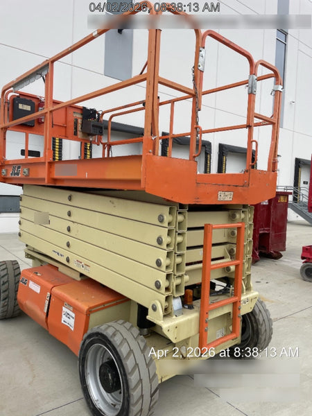 2019 JLG 4069LE Solid Non Marking Tires, Rotating Beacon