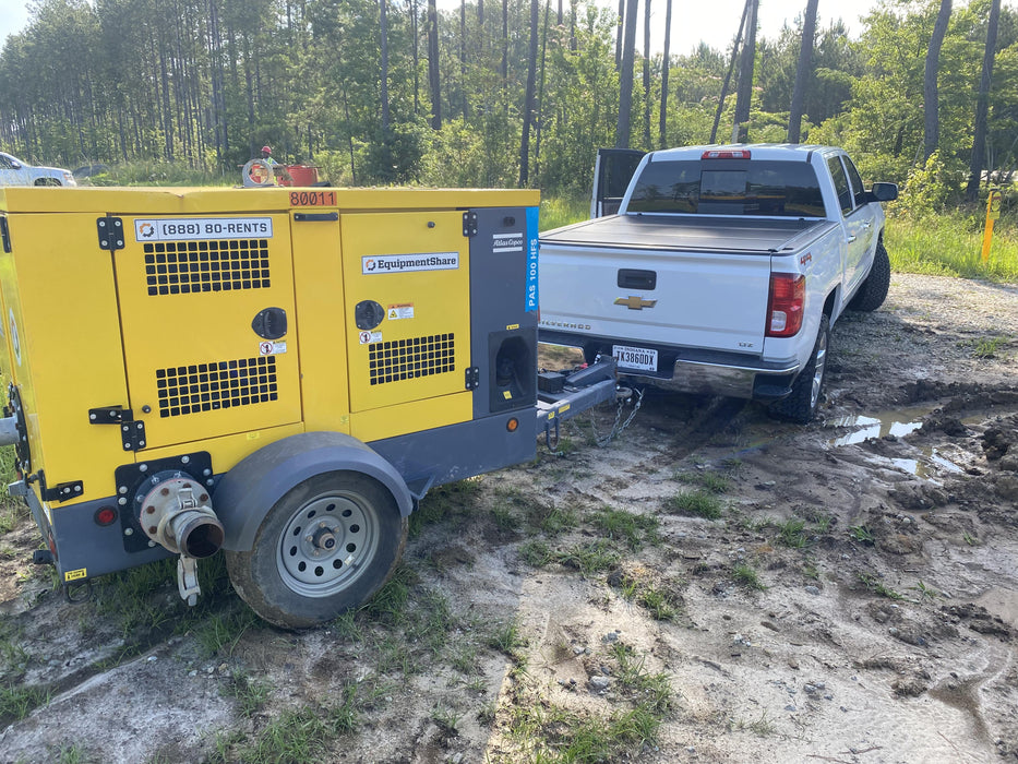 2020 ATLAS COPCO PAS 100 HF CS Enclosed