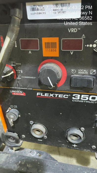 2020 LINCOLN ELECTRIC FLEXTEC 350X