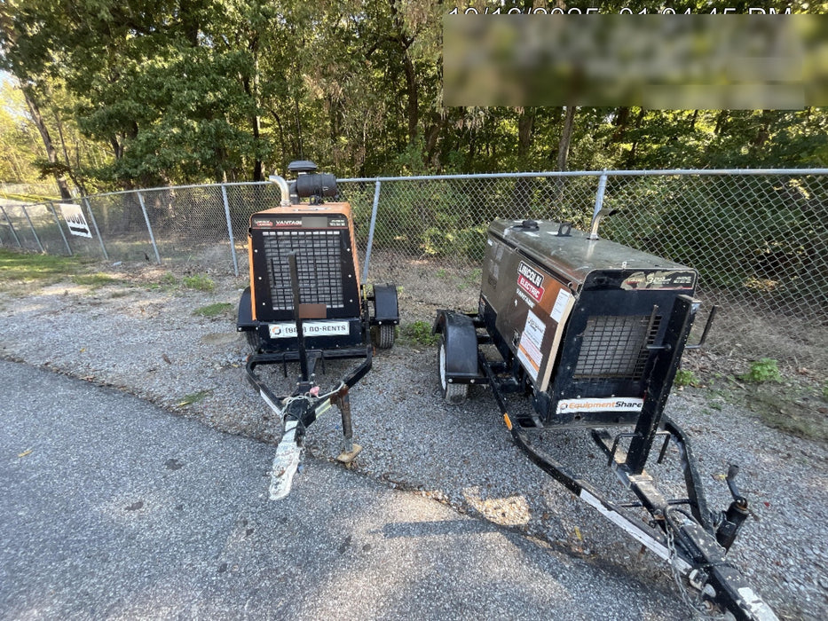 2021 Lincoln Electric Vantage 549X Ready Pak 3, ORANGE (includes trailer, cable rack, fender light kit)