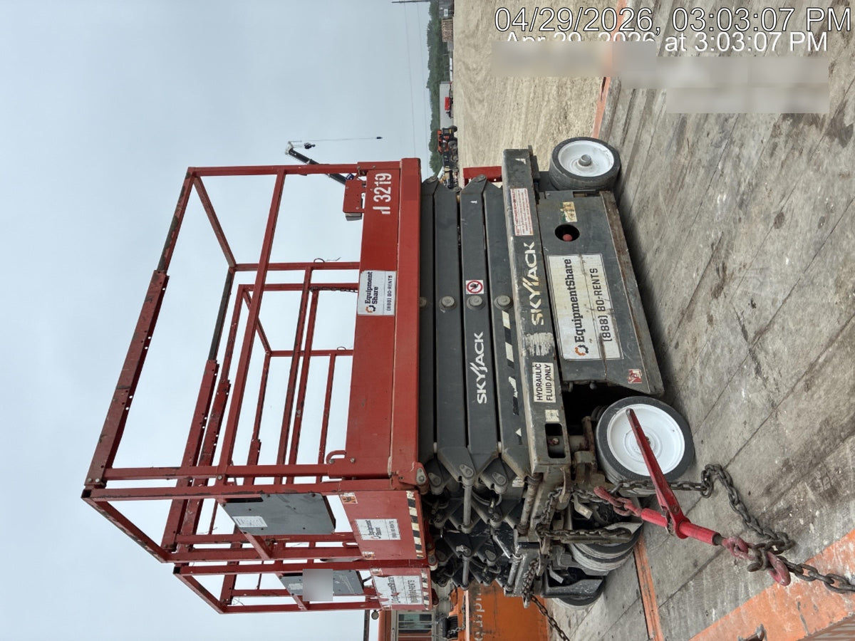 2019 Skyjack SJIII-3219 Standard Options, Trojan Batteries
