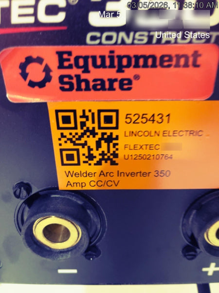 2025 LINCOLN ELECTRIC FLEXTEC 350X