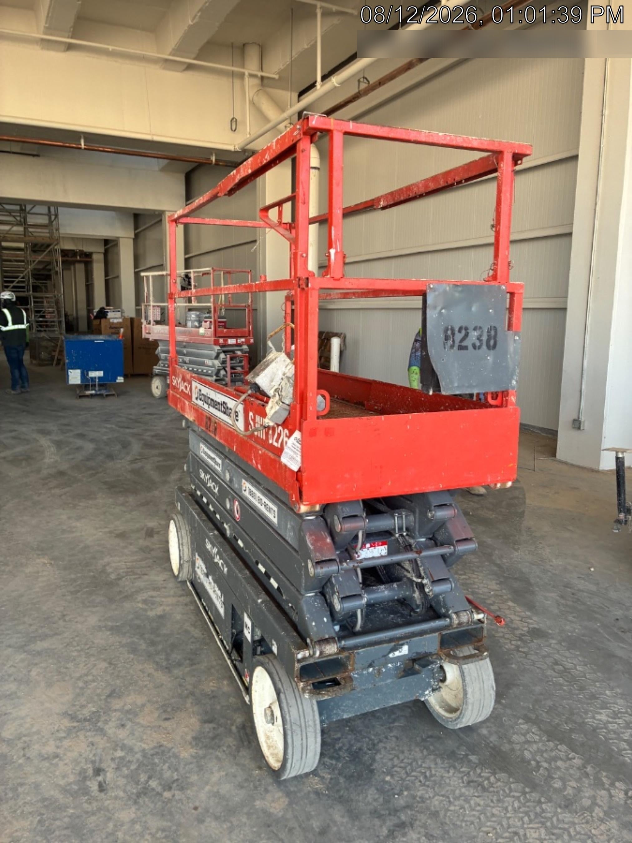 2018 Skyjack SJIII-3226 Skyjack SJIII3226 Scissor Lift w/Trojan Batteries