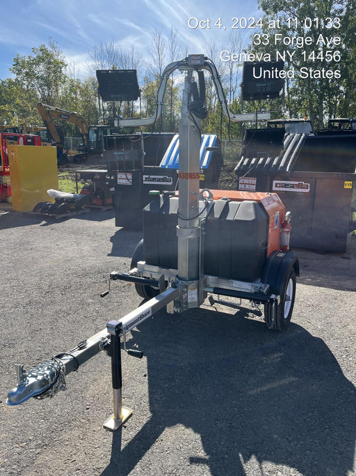 2024 Wanco WLTT-4MM4K Diesel, Deep Sea Controller, Shore Power Plug, Auto Start, (4) 350W LED Floodlights, 4kW Generator, 60 Gal Fuel Tank, 2" Ball, T3