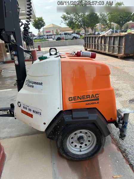 2023 Generac MLT2 Diesel, Flex Switch 120V Input, Powerzone Controller, (4) 320W LED Lights, 4kW Generator, 39.9 Gal Fuel Tank, 2" Ball, T3