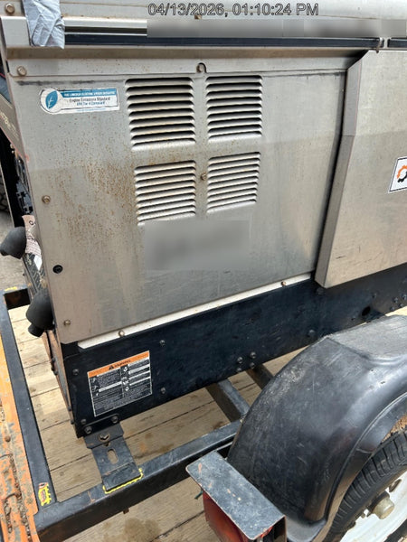 2019 Lincoln Electric Vantage 322 Welder Ready-Pak 3, Two wheel trailer, Fender and Light kit, Cable Rack