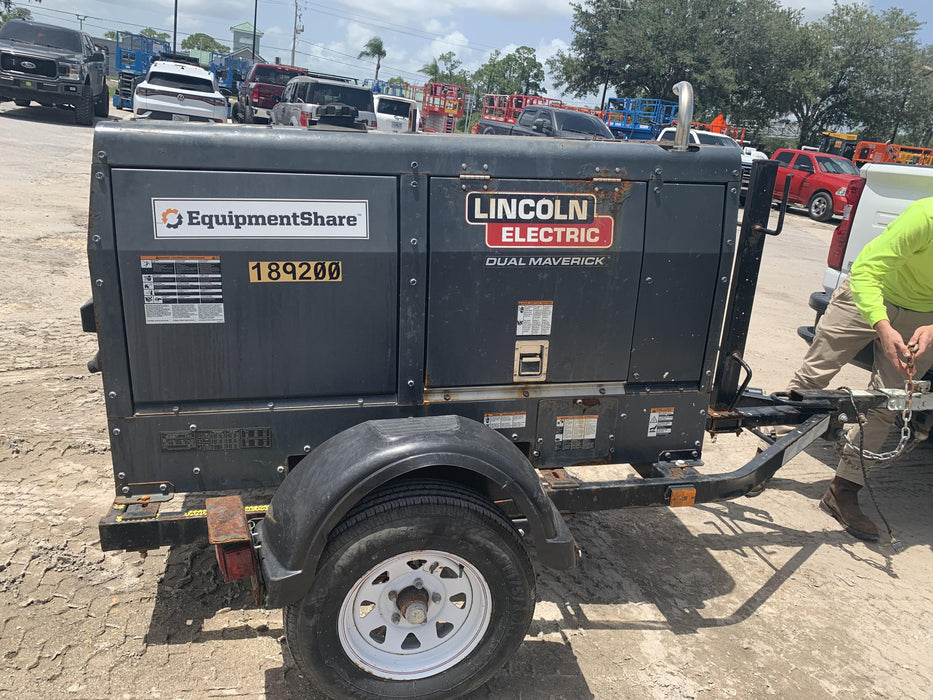 2021 Lincoln Electric Dual Maverick 200/200X Ready Pak 3, Includes Trailer, Cable Rack, Fender Light Kit