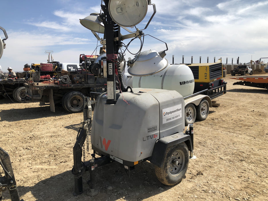 2018 Wacker Neuson LTV6K-MH Wacker Neuson LTV6K Mobile Light Tower w/Fuel Level Sensor Installed