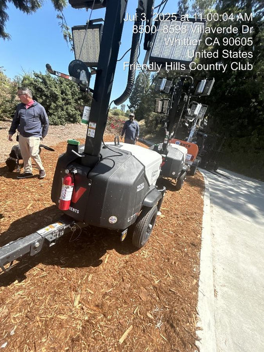 2024 Wacker Neuson LTT4 Diesel, Kohler KDW702, Deep Sea Controller, Auto Start, LED 320W, Bypass Outlet, T3