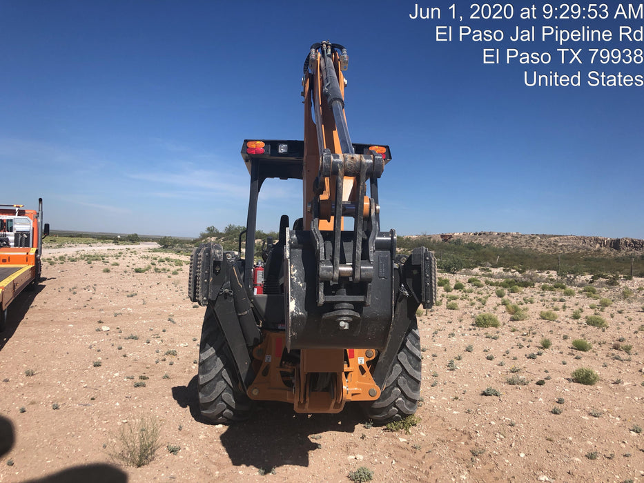 2020 Case 580N EP Canopy, 4WD, Standard Stick, Pilot Controls, 1 Way Hydraulics, Ride Control, TAG Manual QC