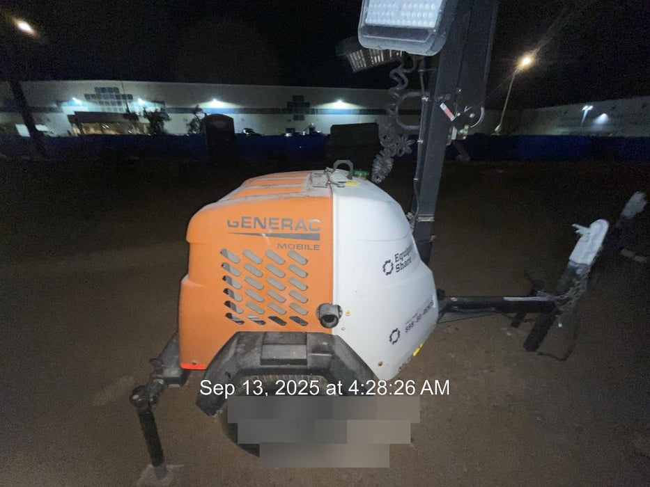 2024 Generac MLT2 Diesel, Flex Switch 120V Input, Powerzone Controller, 
(4) 320W LED Lights, 4kW Generator, 39.9 Gal Fuel Tank, 2" Ball, T3