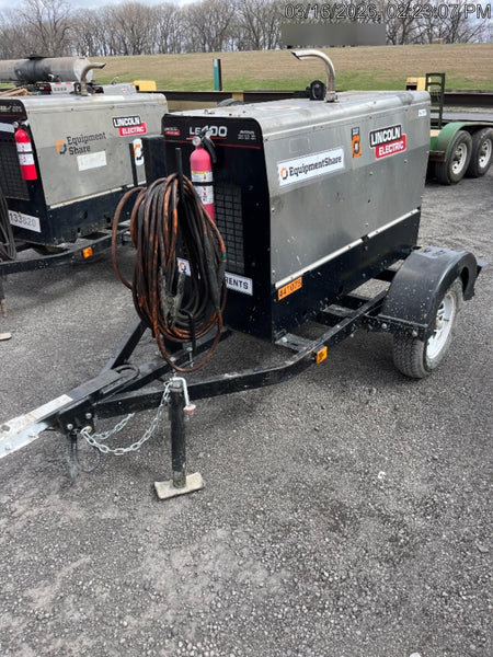 2024 Lincoln Electric LE400 Kubota V1505, Trlr, Cable Rack, Light Kit, ES Decals, T3