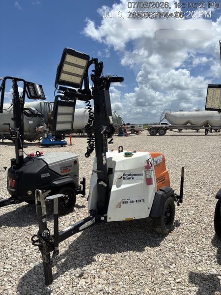 2023 Generac MLT2 Diesel, Flex Switch 120V Input, Powerzone Controller, 
(4) 320W LED Lights, 4kW Generator, 39.9 Gal Fuel Tank, 2" Ball, T3