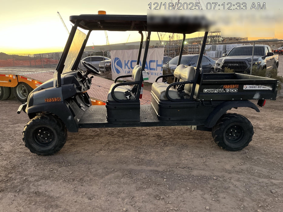 2023 Club Car CA1700D Canopy, Diesel, 4 Passenger