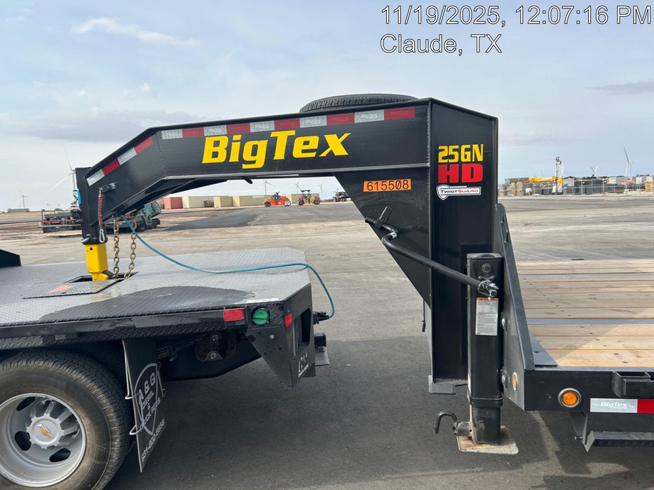 2025 BIG TEX TRAILER 25GN-40D5A-MRBK
