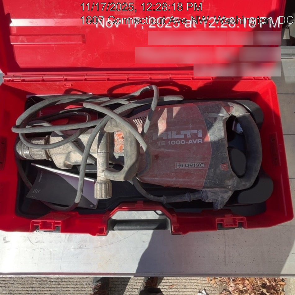 2021 HILTI TE 1000-AVR