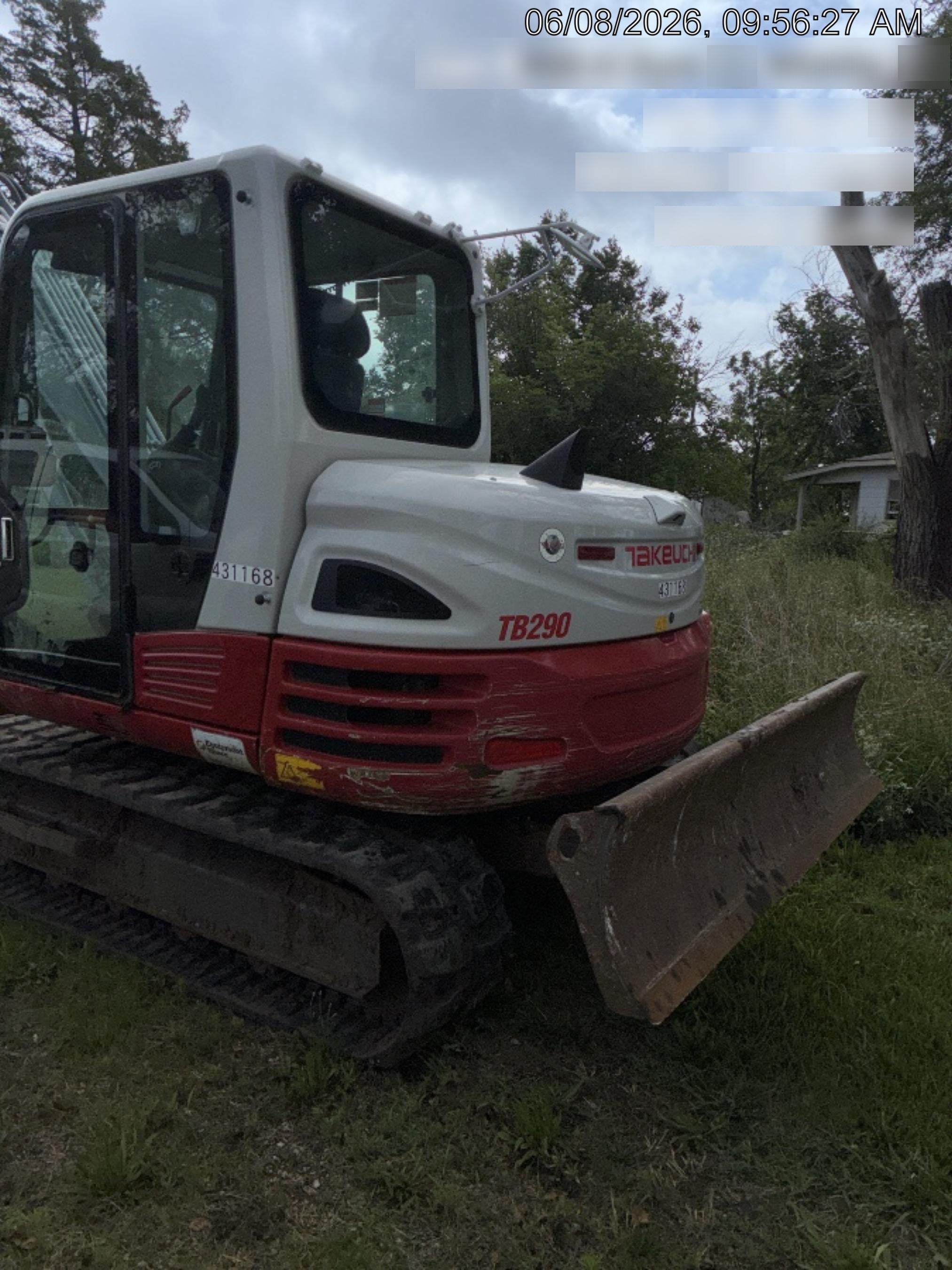 2024 TAKEUCHI TB290-CR