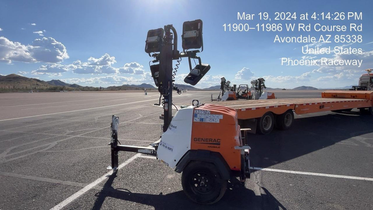 2023 Generac MLT2 Diesel, Flex Switch 120V Input, Powerzone Controller, (4) 320W LED Lights, 4kW Generator, 39.9 Gal Fuel Tank, 2" Ball, T3