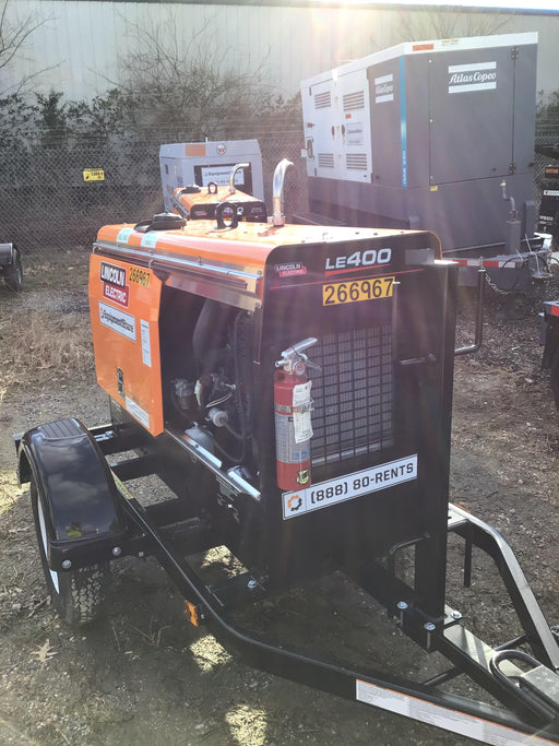 2022 Lincoln Electric LE400 Kubota V1505, Trlr, Cable Rack, Light Kit, ES Decals, T3