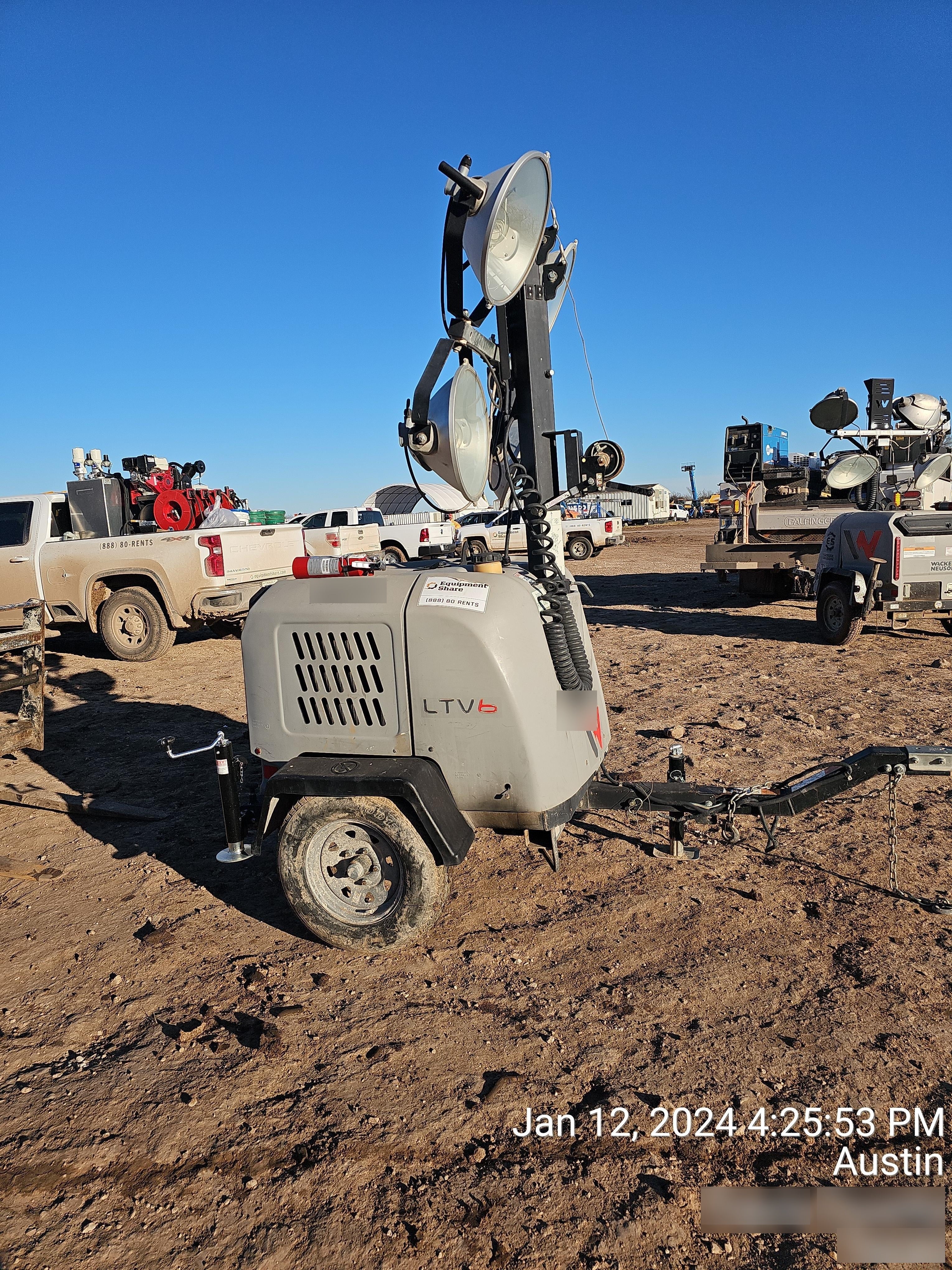 2018 Wacker Neuson LTV6L-MH Wacker Neuson LTV6K Mobile Light Tower