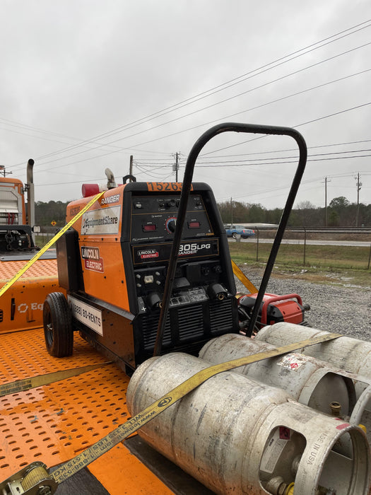 2021 Lincoln Electric Ranger 305 LPG LPG One-Pak (includes undercarriage, tank holder & tank strap) ORANGE