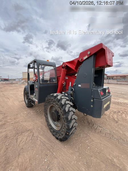2019 Manitou MTA8044 MTA 8044 - 74 HP T4, Canopy, Worklights/Strobe, Beacon, 66" Carriage, 48" Forks, Solid Tires, Lift Hook, Aux Hydraulics
