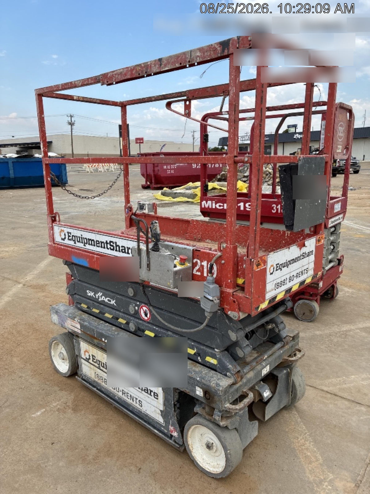 2019 Skyjack SJIII-3219 Standard w/Trojan Batteries