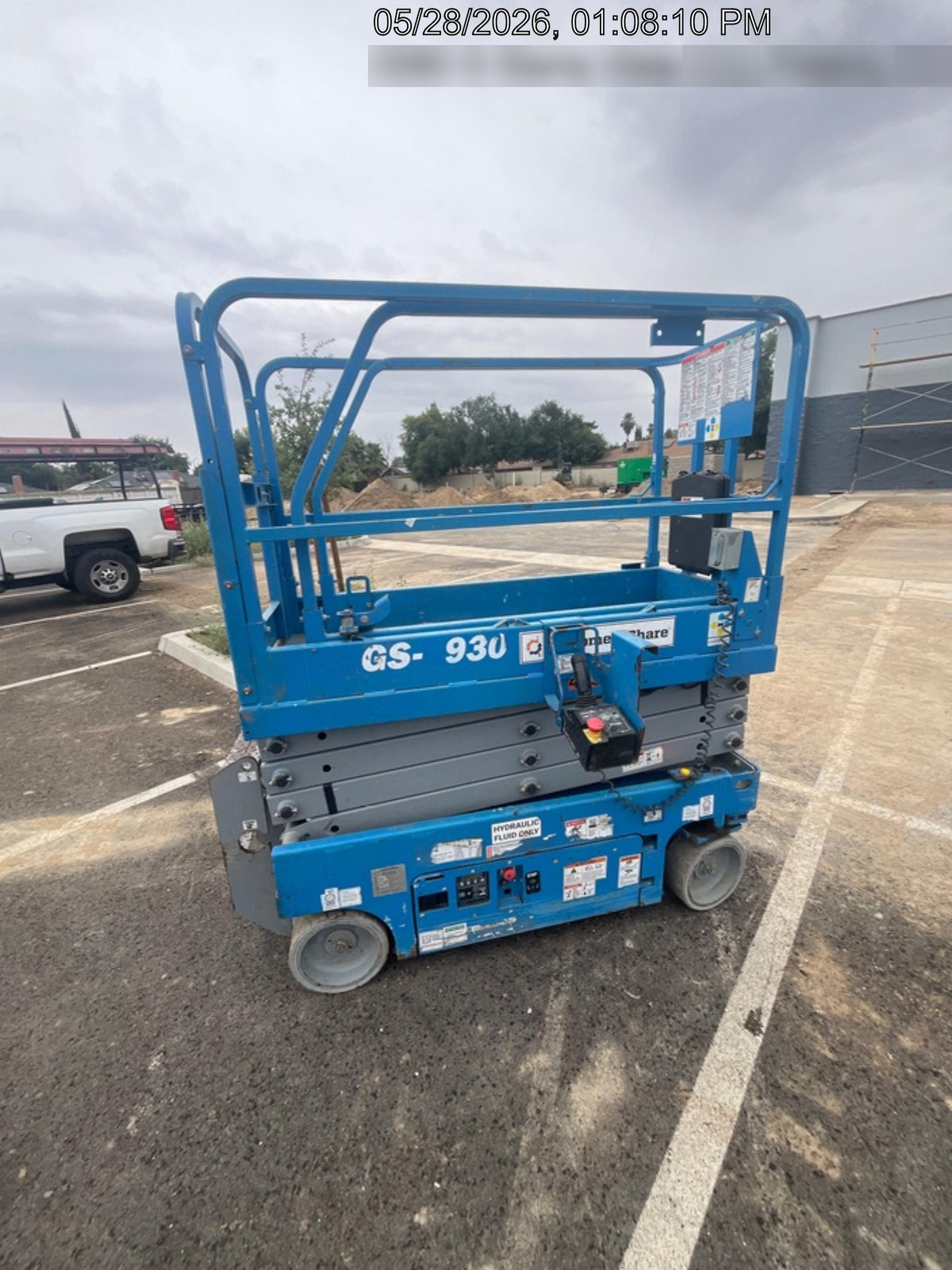 2019 Genie GS-1930 Half Height Swing Gate, 800W Inverter