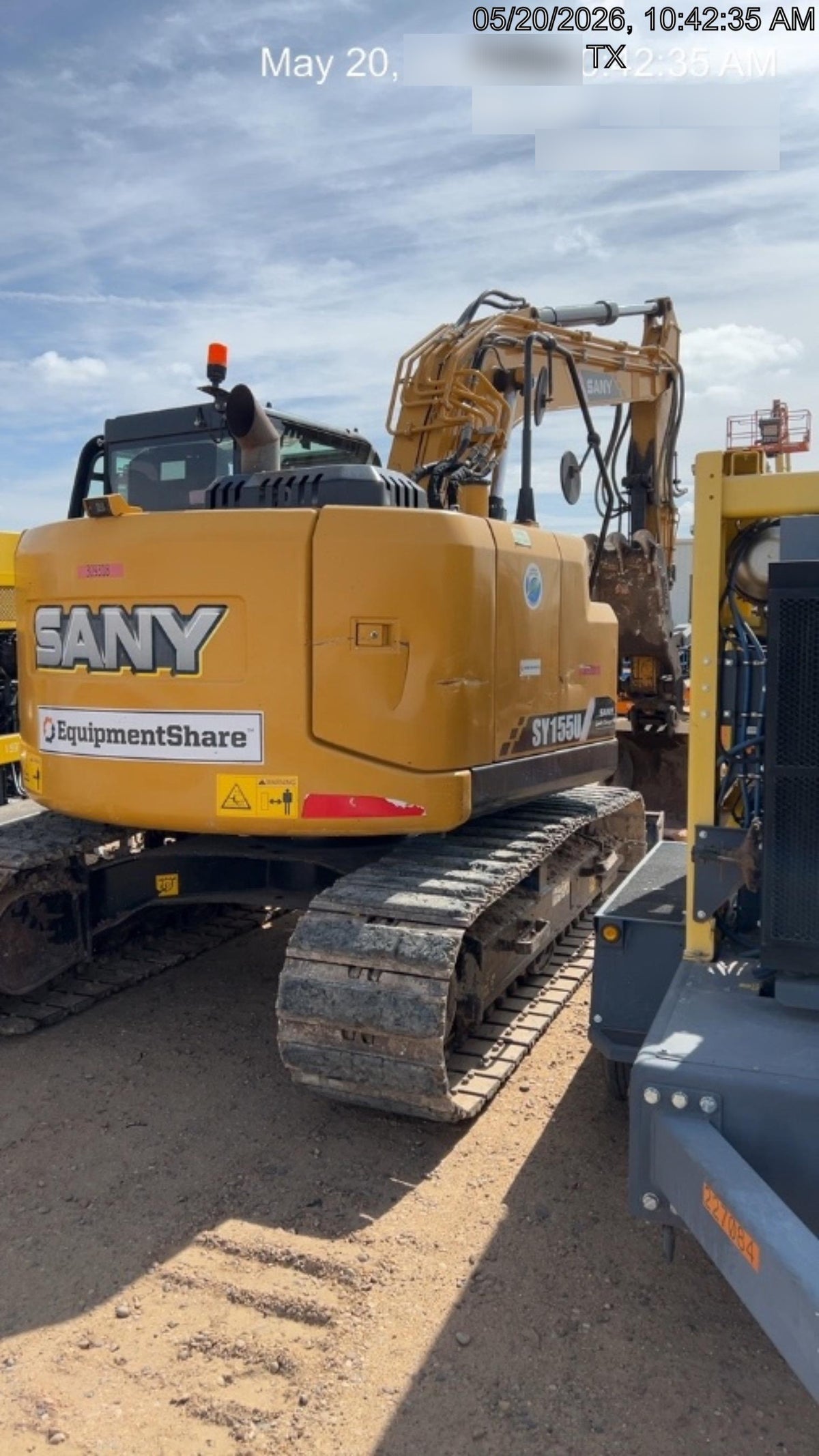 2023 SANY SY155 U