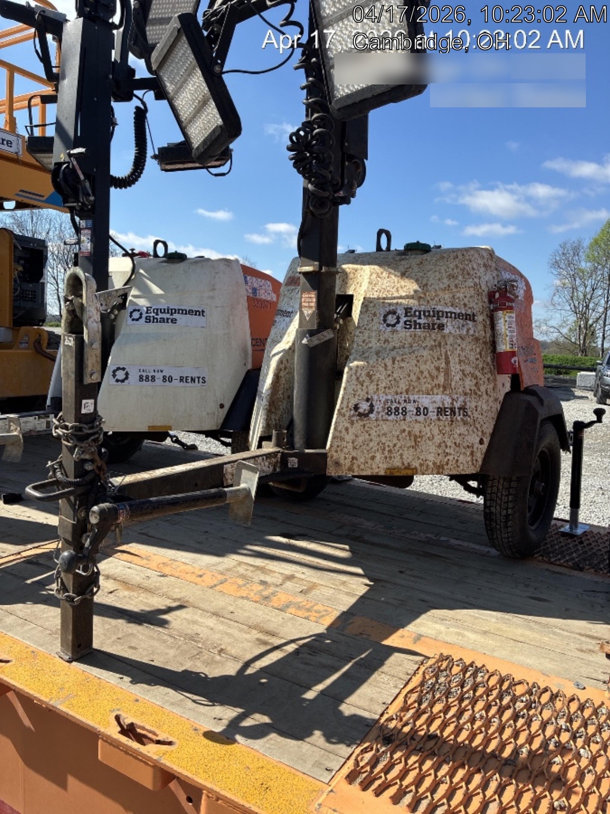 2023 Generac MLT2 Diesel, Flex Switch 120V Input, Powerzone Controller, (4) 320W LED Lights, 4kW Generator, 39.9 Gal Fuel Tank, 2" Ball, T3