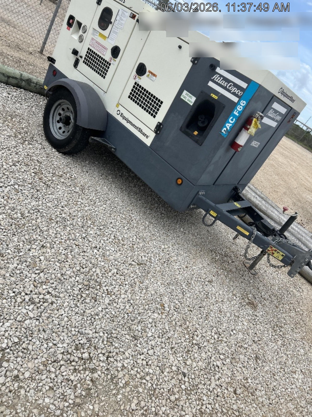 2023 ATLAS COPCO PAC F66 KD-S