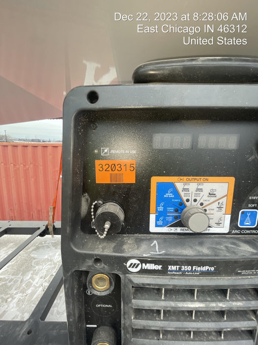 2023 MILLER ELECTRIC XMT 350