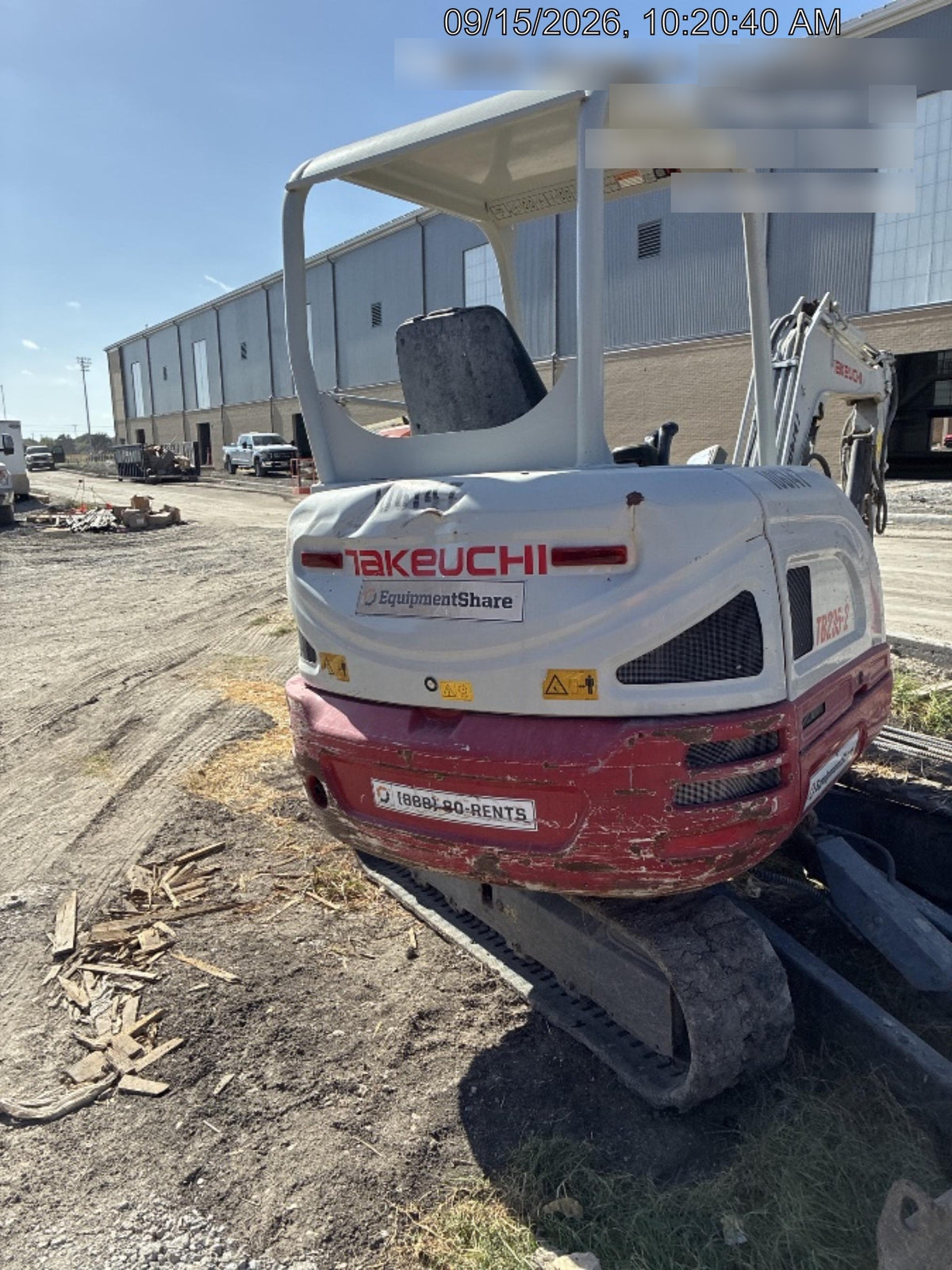 2020 Takeuchi TB235-2R Canopy, Rubber Tracks, Manual TAG QC