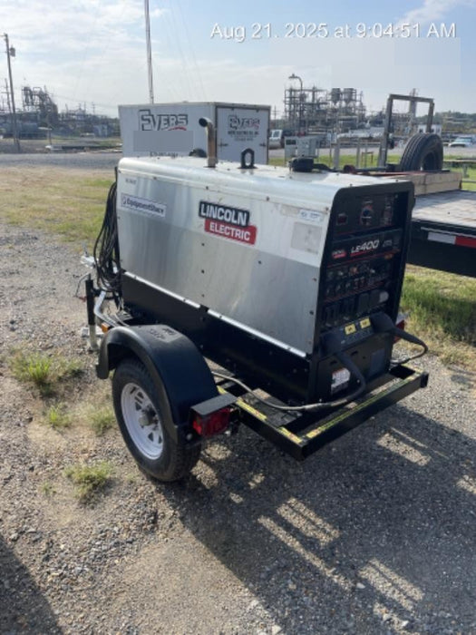 2024 Lincoln Electric LE400 Kubota V1505, Trlr, Cable Rack, Light Kit, ES Decals, T3