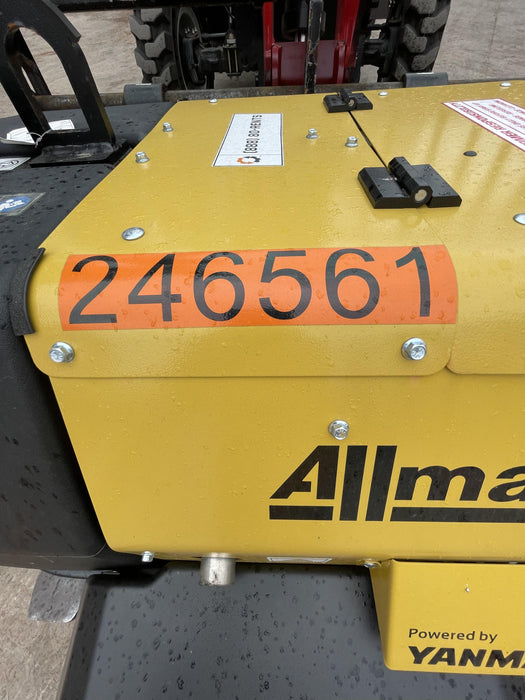 2022 Allmand NLV3GR (4) LED Light Fixture 350W, 23' Vertical Mast, 3kW Prime, Towable