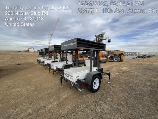 2025 NATIONAL SIGNAL Sunray Solar-Powered Mobile Integrator Tower