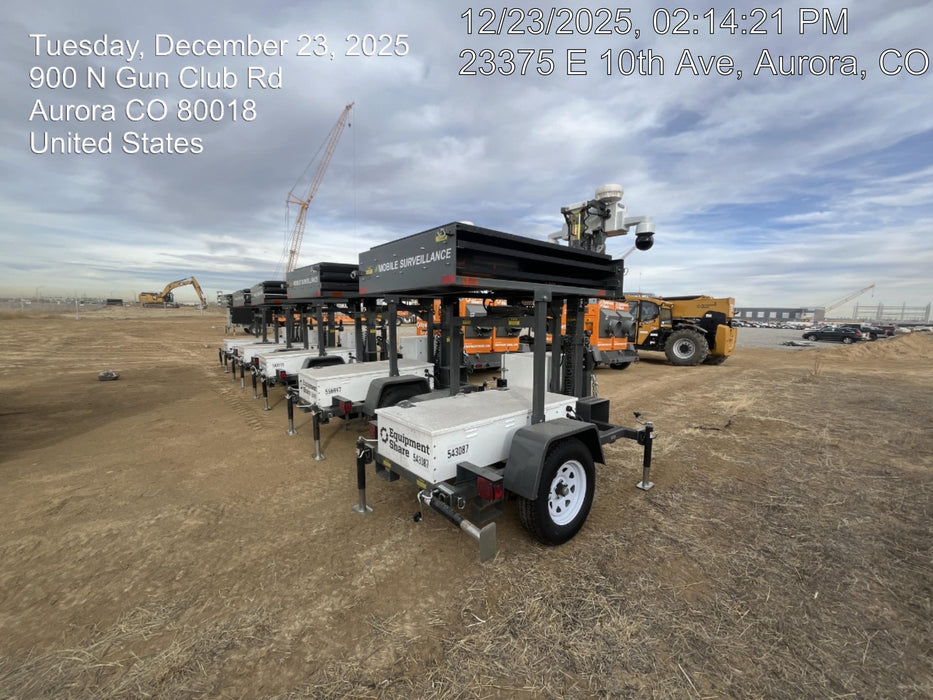 2025 NATIONAL SIGNAL Sunray Solar-Powered Mobile Integrator Tower