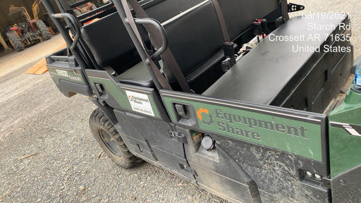 2019 Kawasaki Mule PRO-DXT Standard Options, Backup Alarm, Beacon, Plastic Hard Top, Poly Windshield, Horn Kit