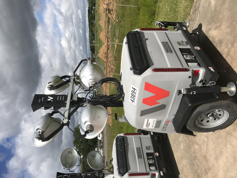 2019 Wacker Neuson LTV6L-MH Wacker Neuson LTV6L Mobile Light Tower w/Fuel Level Sensor Installed
