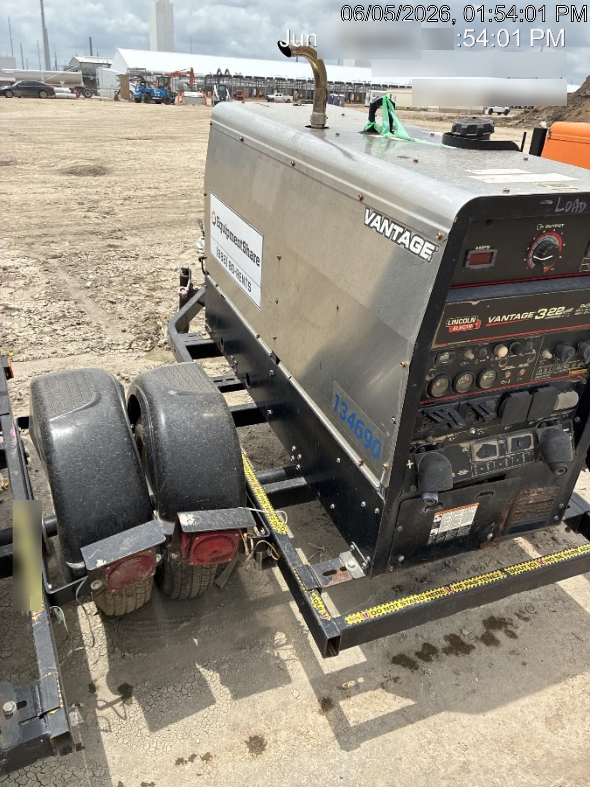 2021 Lincoln Electric Vantage 322 Ready Pak 3