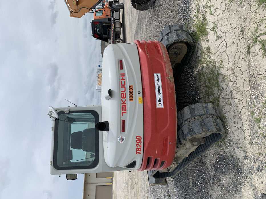 2020 Takeuchi TB290C Cab/Heat/Air, Rubber Tracks, Manual TAG QC