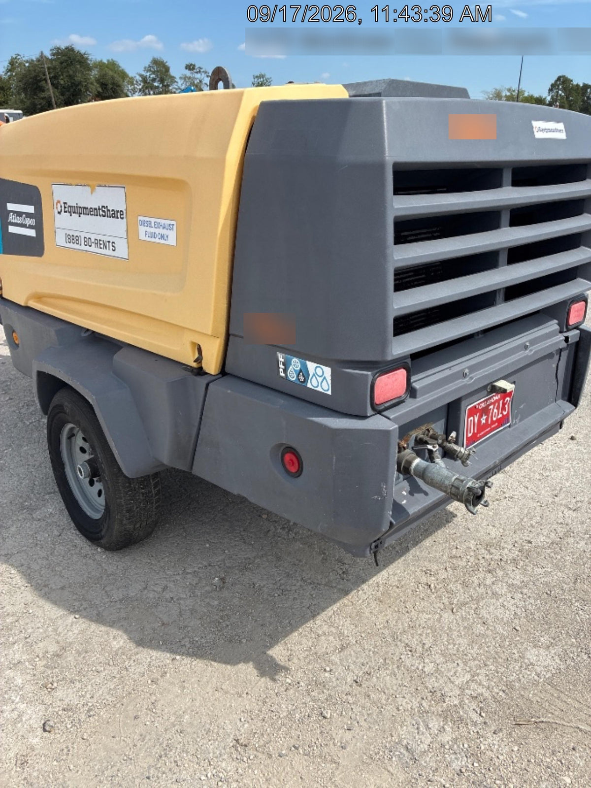 2020 ATLAS COPCO XATS 400 PFF