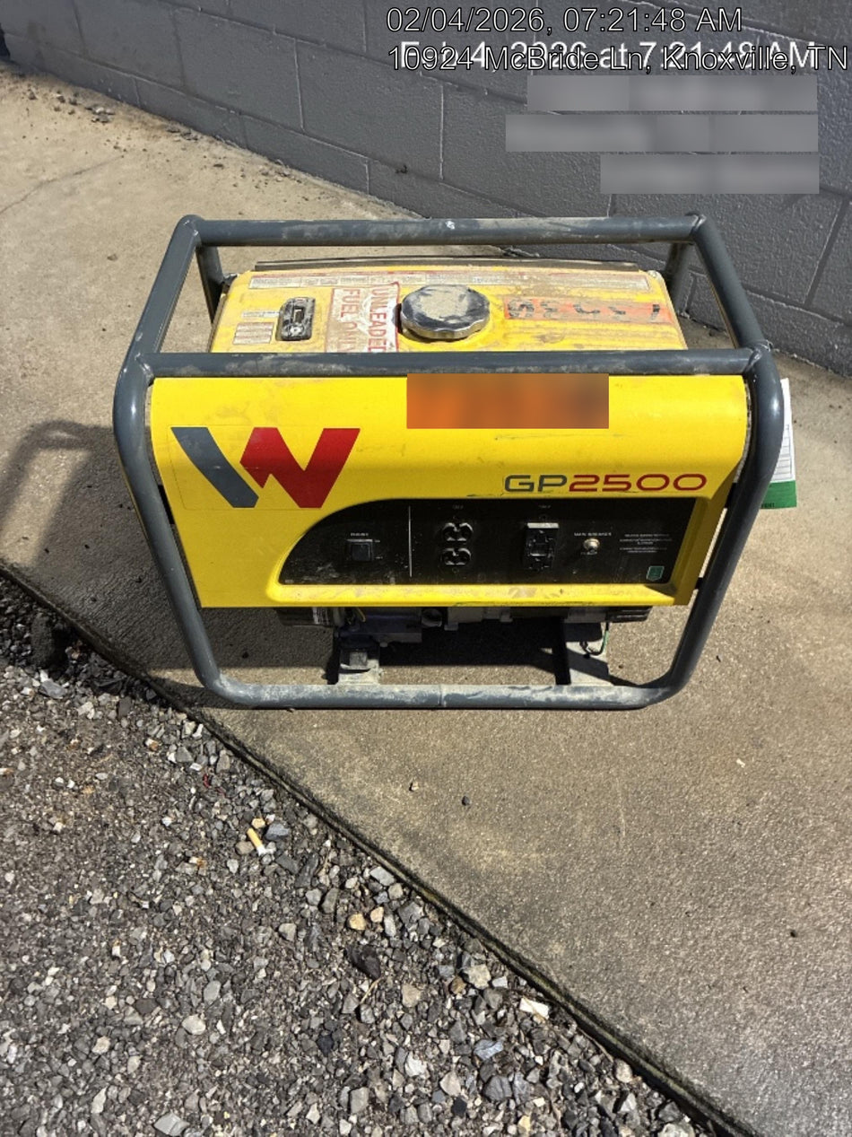 2020 WACKER NEUSON GP2500A