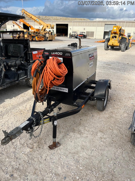 2024 Lincoln Electric LE400 Kubota V1505, Trlr, Cable Rack, Light Kit, ES Decals, T3