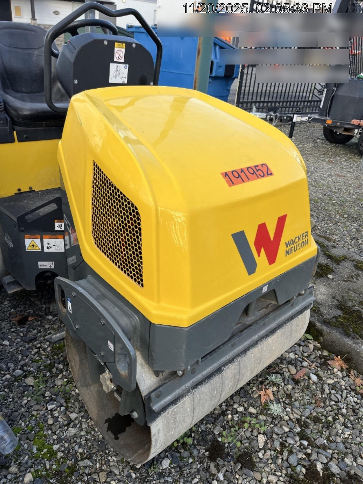 2021 WACKER NEUSON RD12A