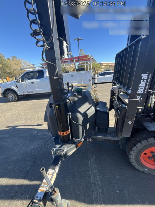 2021 Allmand NLV3GR (4) LED Light Fixture 350W, 23' Vertical Mast, 3kW Prime, Towable, Deep Sea L401, Leveling Jacks, Yanmar T4F 5.8hp